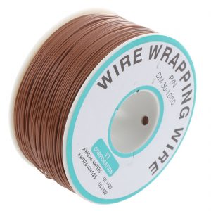 ROLLO 11 METROS CABLE AWG30 MARRON