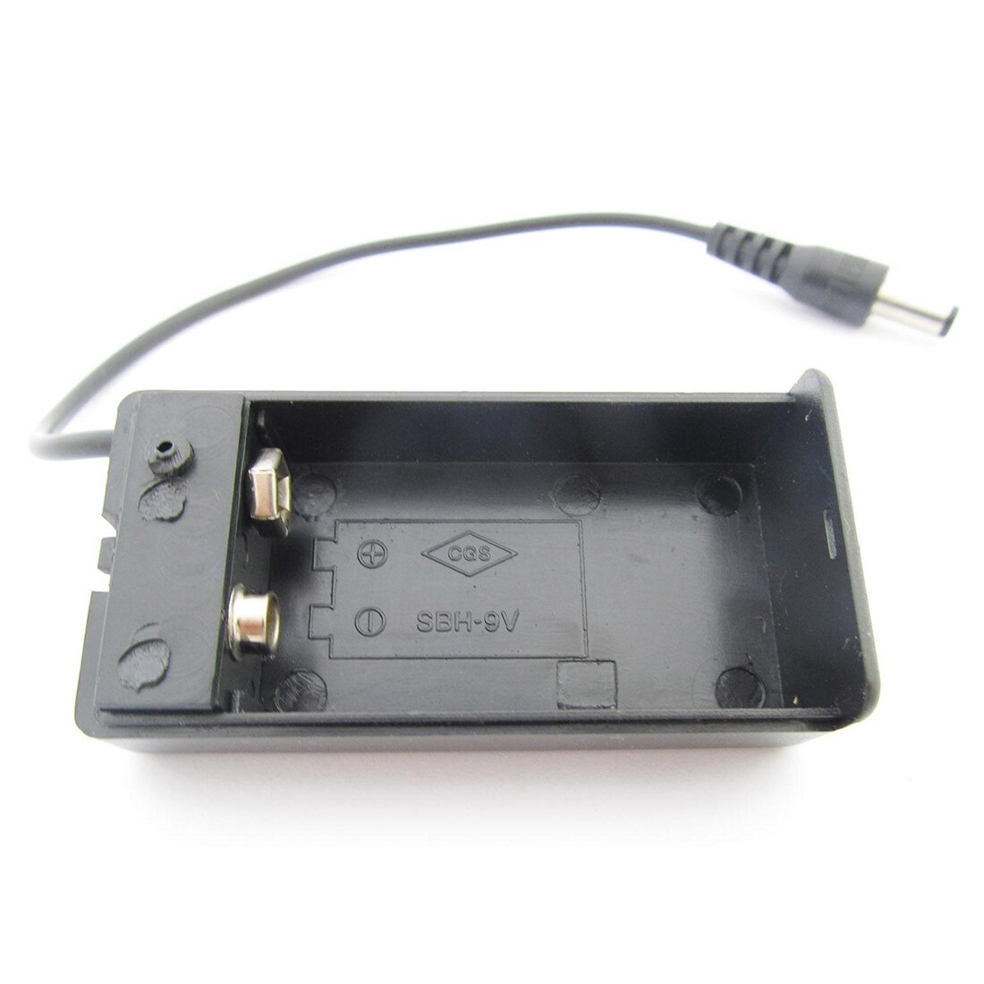 Porta Pila 9v Con Switch y tapa cable arduino