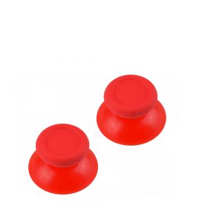 2x JOYSTICK PS4 PLAYSTATION 4 ANALOGICO MANDO THUMB STICK BOTONES R3 L3 ROJO
