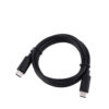 Cable USB3.1 Tipo-C a Tipo-C Macho carga rápida datos para Apple movil tablet 1m
