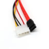 Cable Alimentacion SATA 15+7 Pin 22 pin Corriente/Datos a 4 pin Molex ATA IDE