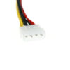IDE de 4 pines macho a 2 puerto 15 Pin SATA hembra SATA Y divisor