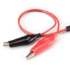 Conector Jack de voltaje CC DC hembra 5,5*2,1mm a Cable Clip pinzas cocodrilo