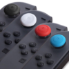 2x GRIPS JOYSTICK NINTENDO SWITCH / SWITCH LITE GOMA PROTECTOR ROJO