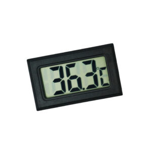 Termometro digital temperatura lcd nevera congelador exterior Negro