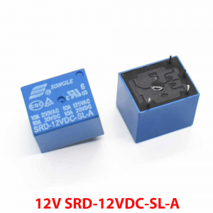 Rele 12v 10A SPDT - SRD-12VDC-SL-A REF2036