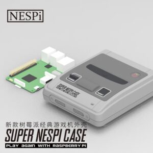 Caja Carcasa Case Box Super Nintendo SUPERPi SNESPI RASPBERRY