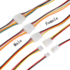 2x Pareja Cable conector XH 2.54mm macho y hembra 2 pin carga de batería JST 20CM 1007-26 AWG REF2067