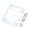 Caja Carcasa ABS transparente Termostato W1209 DC 12V controlador temperatura