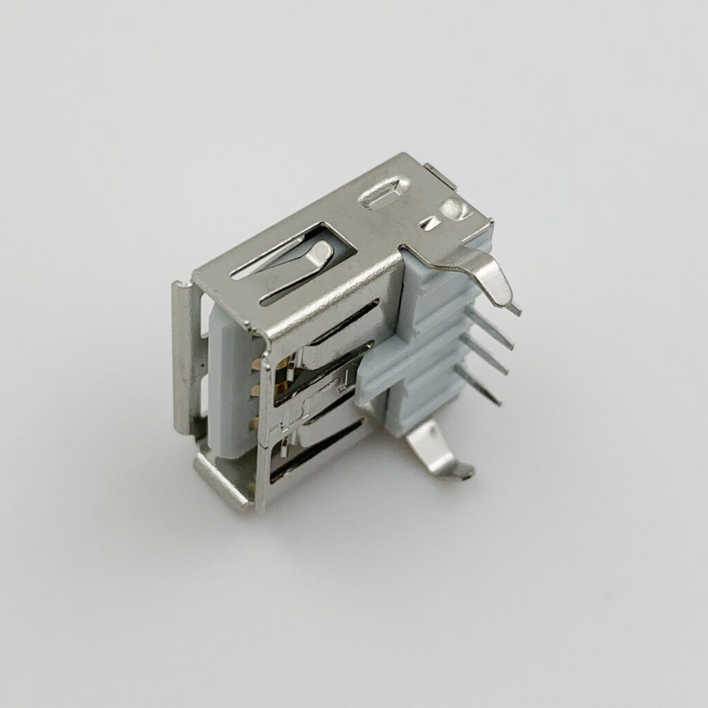 5x Conector Usb Hembra Tipo A 90º Grados Para Pcb REF0048 | Leantec.ES