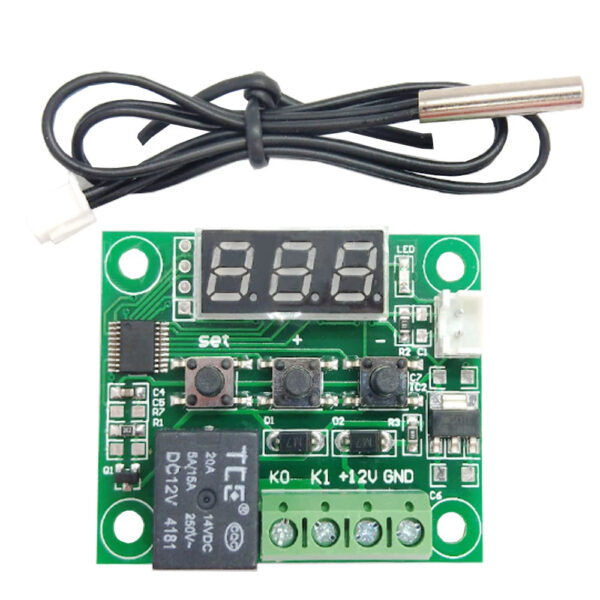 W1209 Termostato controlador de temperatura digital con switch 12v