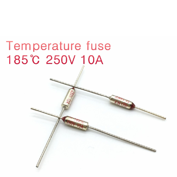X3 THERMAL FUSE FUSIBLE TERMICO TF 185C 250V 10A 185ºC