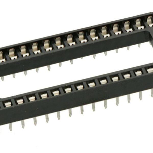 10x Zocalo integrado 32 PINs DIP 32 Socket doble contacto 0,6 "