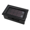 Voltimetro Amperimetro 100V 50A + Shunt Digital DC Rojo Azul