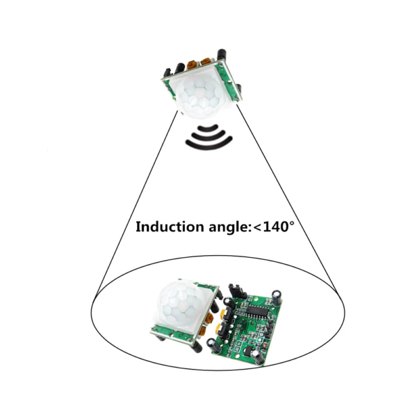 2x HCSR501 Modulo Sensor de movimiento PIR