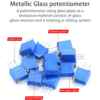 1x Potenciometro Multivuelta 1K ohm 3296-W 0,5w resistencia variable PCB