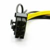 Cable extension alimentacion GPU PCI express 6 pin Hembra a 8 pines Macho REF2120