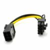 Cable extension alimentacion GPU PCI express 6 pin Hembra a 8 pines Macho REF2120