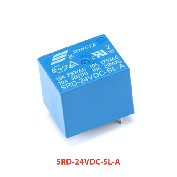 RELE 24V 10A SPDT - SRD-24VDC-SL-A REF2134