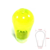 Bate Joystick Ovalado Arcade americano LB-35-N Amarillo Transparente REF2147