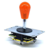 Bate Joystick Ovalado Arcade americano LB-35-N Rojo Transparente REF2148