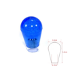 Bate Joystick Ovalado Arcade americano LB-35-N Azul Transparente REF2149