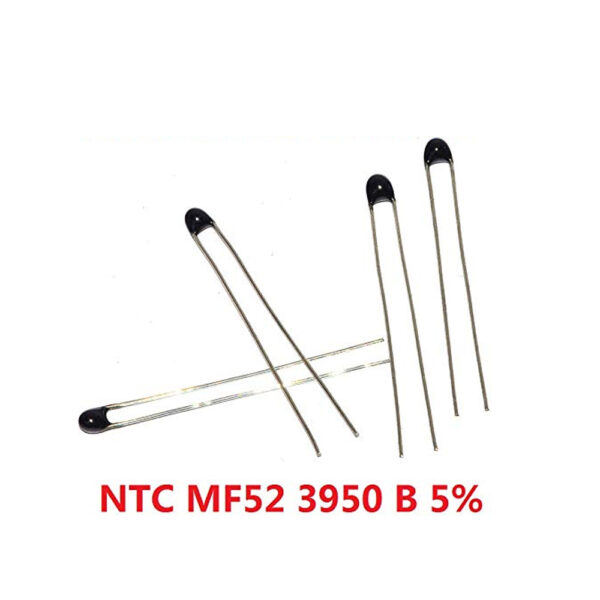 5x Termistor NTC 3950 B 10K 5% Resistencia Térmica Sensor MF52 MF52AT