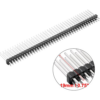 5X TIRA 2x40 PINES 2,54 MM 19 MM LARGO PINES