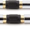 2x Acoplador RCA Hembra a Hembra Video Audio