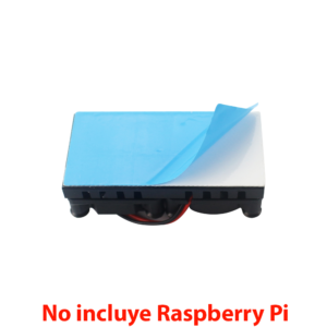 Ventilador doble de refrigeración Dual con disipador de calor para Raspberry Pi RPi 4 4B