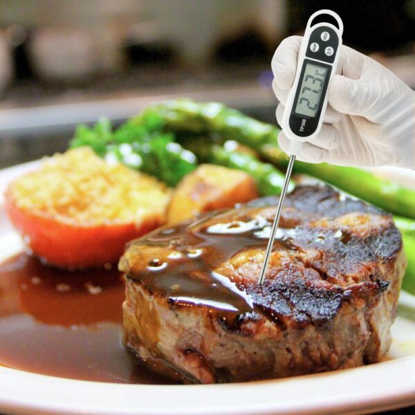 Termómetro digital sonda rígida cocina y alimentos LCD -50ºc to +300ºc TP300