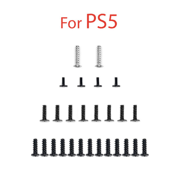 Juego completo de 27 tornillos Phillips Mando DualSense PS5