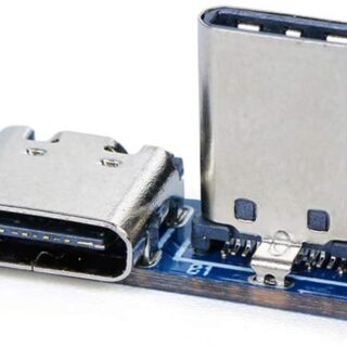 Mini placa TYPE-C macho 24 a Módulo de placa adaptadora USB3.1 hembra 16P