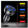 Cargador movil mechero coche Quick Charge 3.0 3.1A 4 puertos 48W 7A