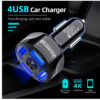 Cargador movil mechero coche Quick Charge 3.0 3.1A 4 puertos 48W 7A