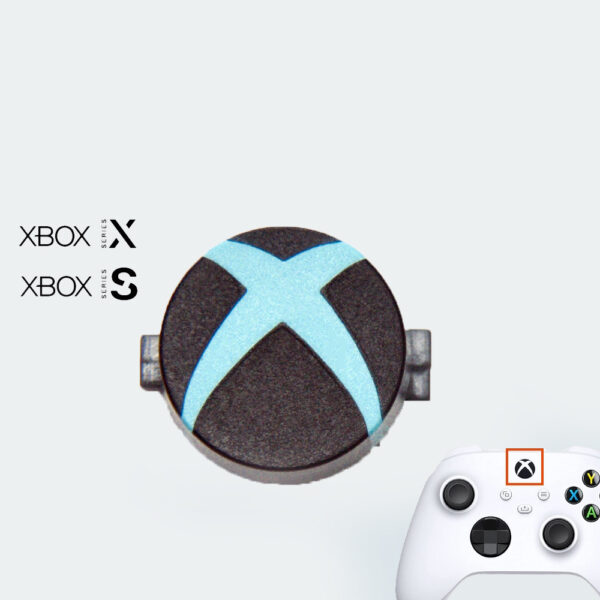 Reemplazo Boton Tecla INICIO para mandos de Xbox Series S/X AZUL