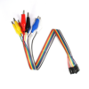 10x CABLE PINZAS COCODRILO A DUPONT HEMBRA