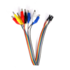 10x CABLE PINZAS COCODRILO A DUPONT HEMBRA