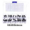 KIT 200 micro pulsadores 4 pin 6x6 mm diferentes tamaños + CAJA