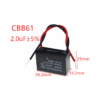 CONDENSADOR DE ARRANQUE CBB61 2UF 450V ac