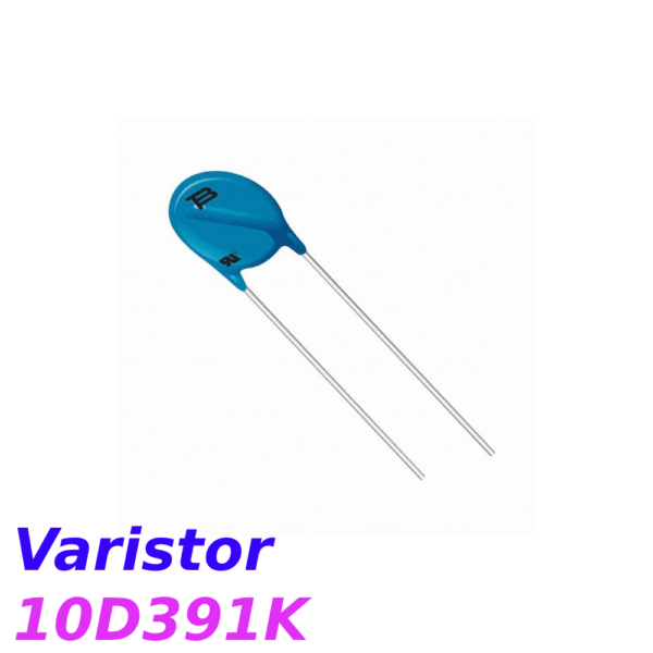 5x Varistor 10D391K 390V 2.5KA DISC 10MM