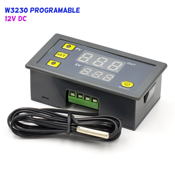 Termostato precision W3230 control temperatura programable incubadora 12v