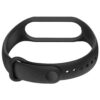 Correa Repuesto Pulsera Goma Brazalete Compatible Mi Band 7 6 5 Amazfit 5 Negro