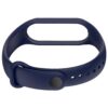 Correa Repuesto Pulsera Goma Brazalete Compatible Mi Band 7 6 5 Amazfit 5 Azul