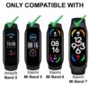 Correa Repuesto Pulsera Goma Brazalete Compatible Mi Band 7 6 5 Amazfit 5 Rosa