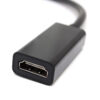 Adaptador Convertidor DP (DisplayPort) Macho a HDMI Hembra compatible 4K