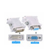 ADAPTADOR CONVERSOR VIDEO DVI-D 24+5 PINES MACHO A VGA HEMBRA 15 PIN