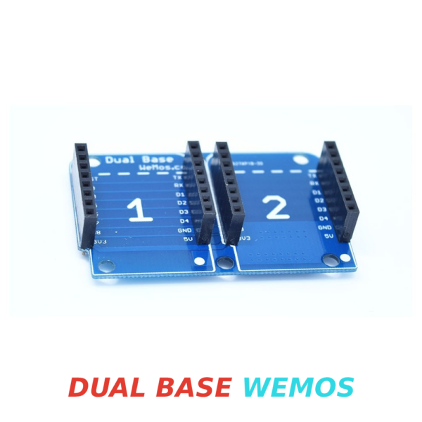Modulo Shield Dual Base WeMos Protoboard doble cara para Wemos D1 mini ESP8266
