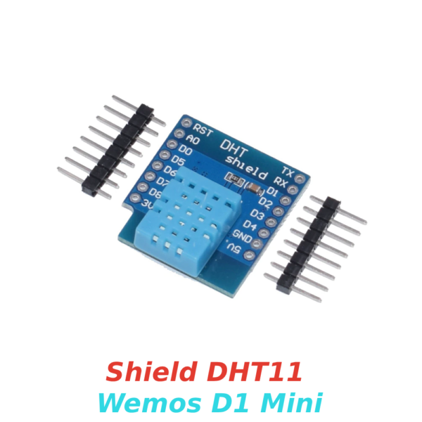 Modulo Shield DHT11 temperatura y humedad para WeMos D1 mini