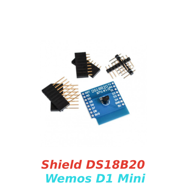 Modulo Shield temperatura DS18B20 para WeMos D1 mini